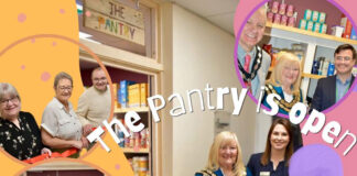 Town Mayor officially opens Community Pantry