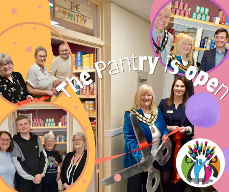 Town Mayor officially opens Community Pantry