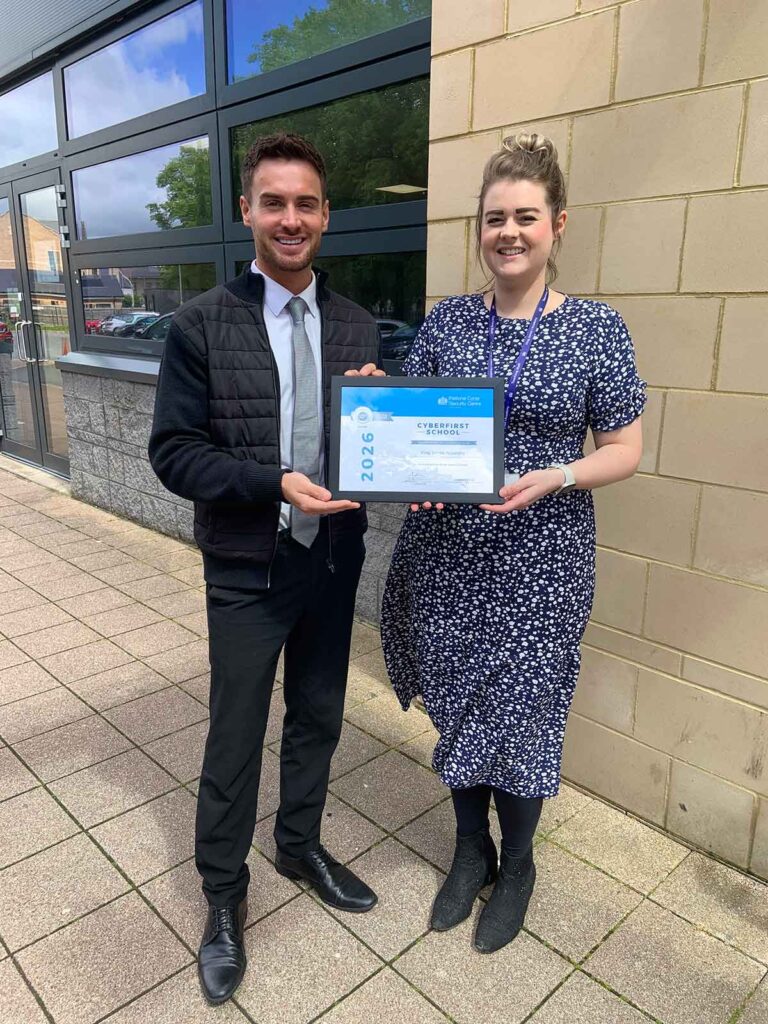 CyberFirst accreditation for King James