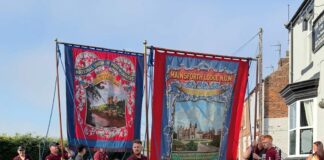 Ferryhill Banner Group final fundraiser before Durham Miners Gala