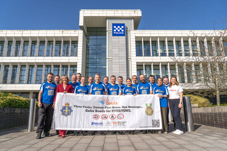 Officers and staff take on National Three Peaks Challenge for child loss charity Officers and staff take on National Three Peaks Challenge for child loss charity