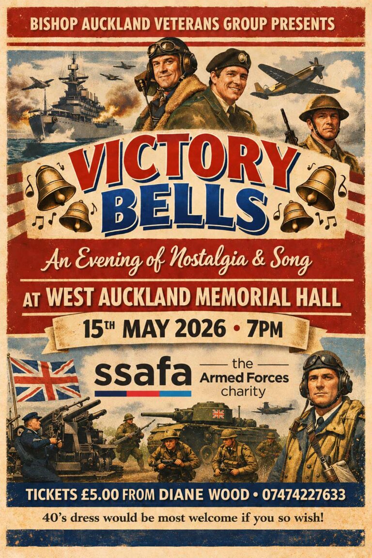 Step back into the 1940s as Victory Bells musical in West Auckland brings wartime Britain to life Step back into the 1940s as Victory Bells musical in West Auckland brings wartime Britain to life