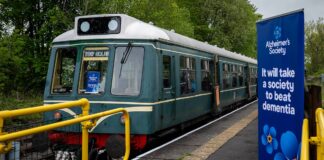 Heritage rail journey supports people living with dementia during National Dementia Week