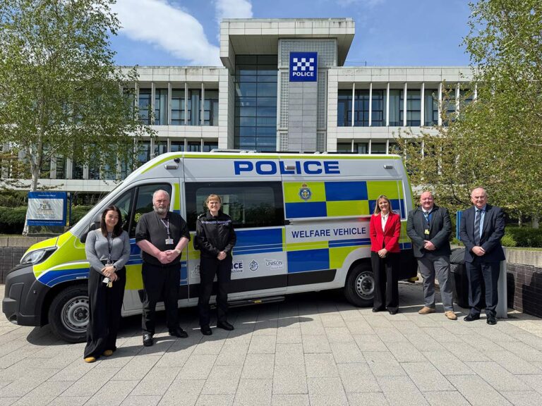 PCC jointly funds new police welfare van to support the wellbeing of officers PCC jointly funds new police welfare van to support the wellbeing of officers