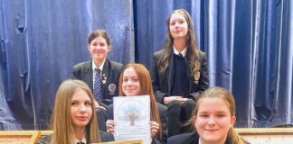Ferryhill School celebrates Gold Young Carers award