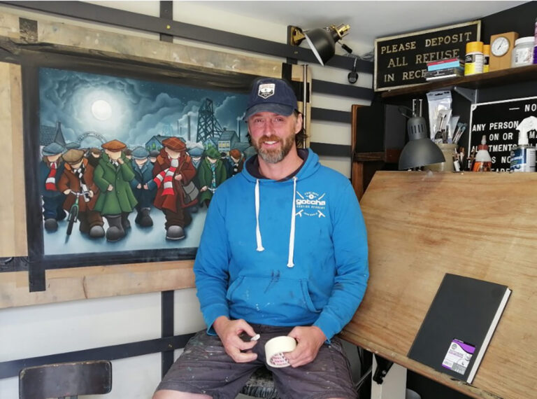 From greenhouse to gallery to goodbye – the House of Smudges leaves Bishop Auckland