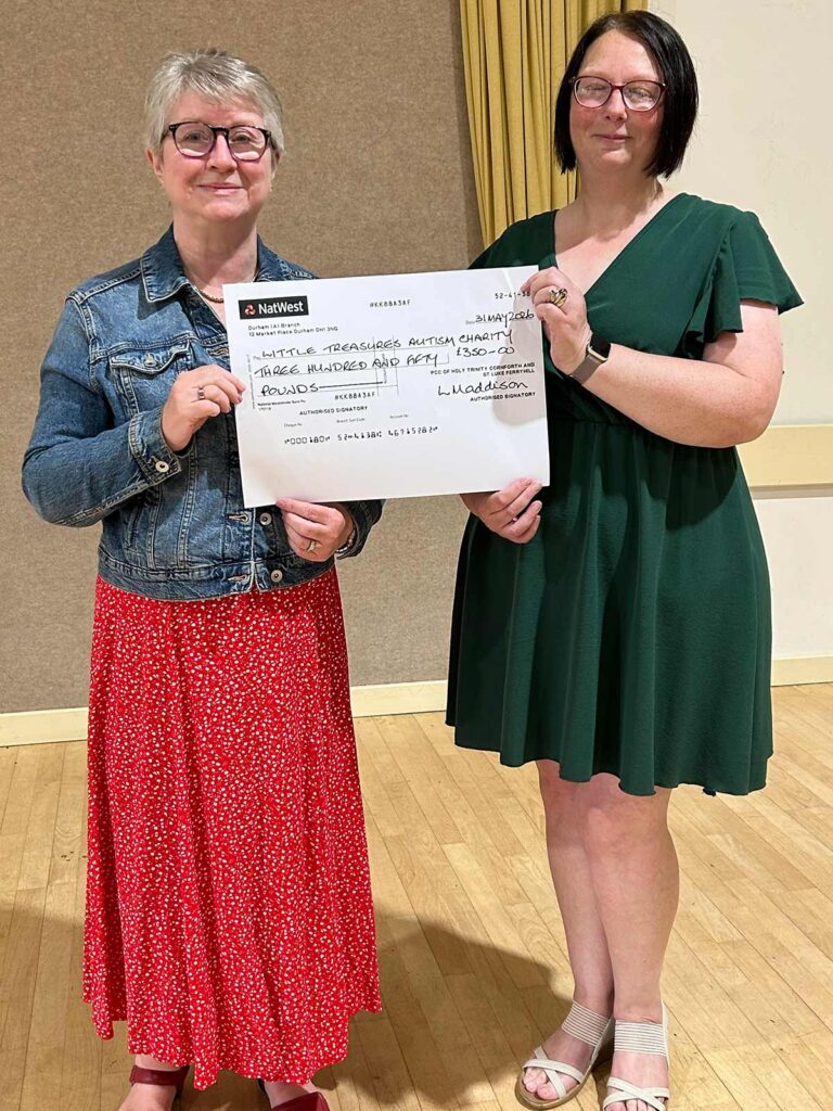 Donation to Autism Charity following fire