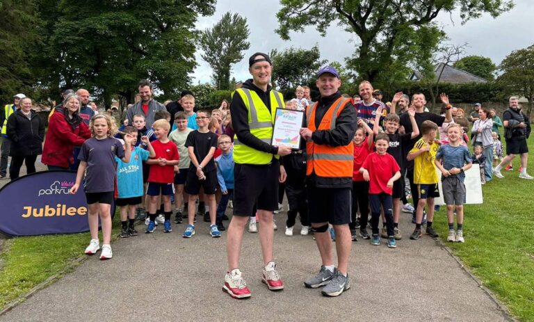 Spennymoor Junior Parkrun wins National Award