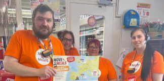 Chilton Durham Road Store pedals 1,000 miles to fight food poverty