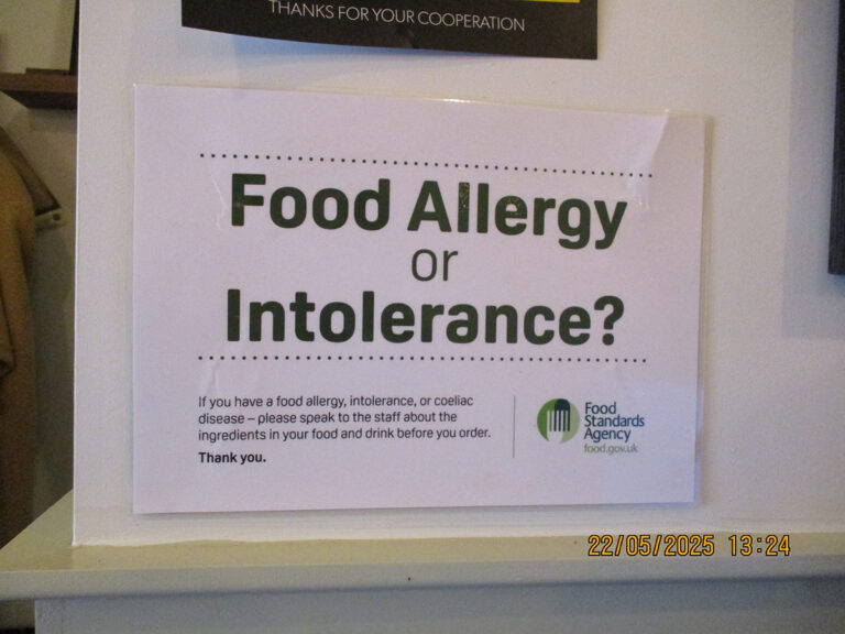 Restaurant ordered to pay more than £8,000 in food allergens case