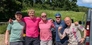 26-mile hike for charity