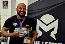 Strongman Mark takes silver