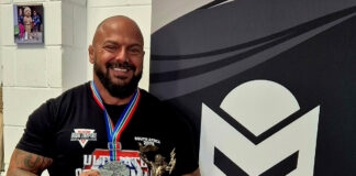 Strongman Mark takes silver