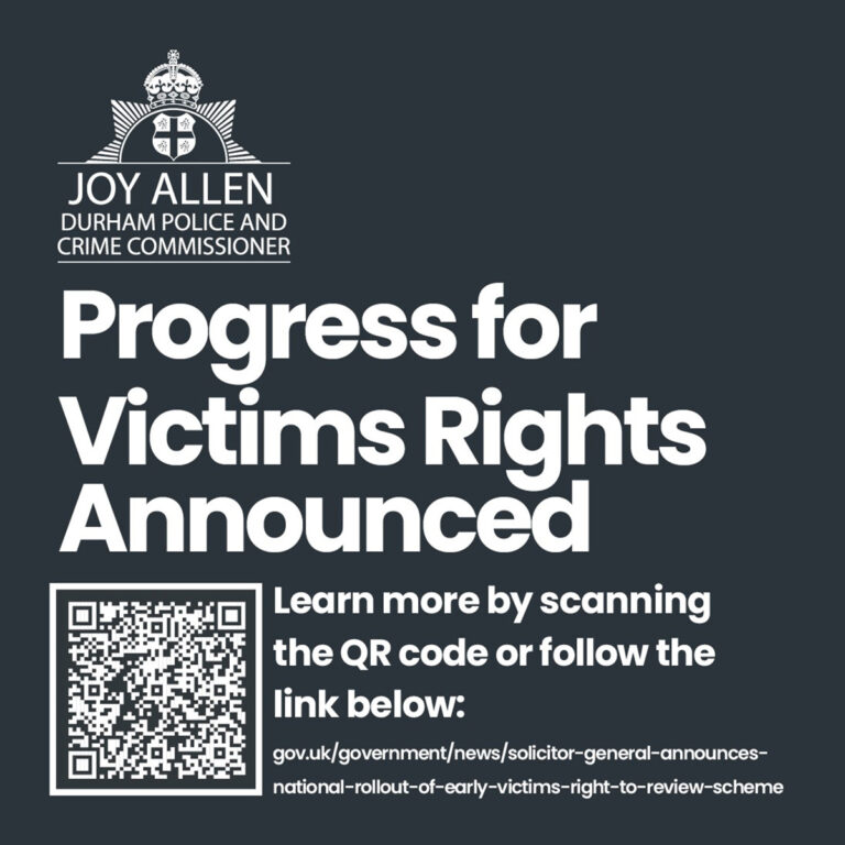 Progress for Victims Rights Announced Progress for Victims Rights Announced