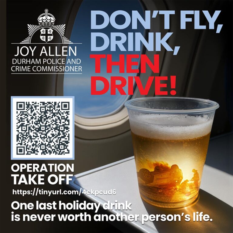 One last holiday drink is never worth another person’s life – do not fly, drink, then drive One last holiday drink is never worth another person’s life – do not fly, drink, then drive