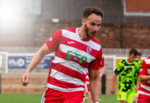 Club legend Billy scores 250th Shildon goal