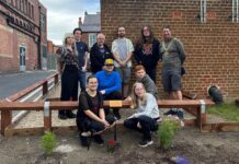 Young people transform community space