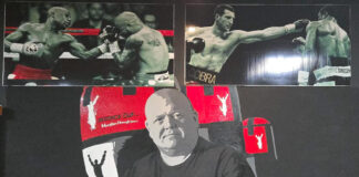 Boxing academy mural honours founder