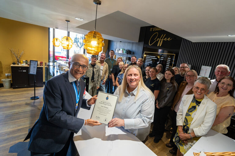 Bishop Aukland woman receives community award from High Sheriff