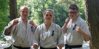 Black belt success for Michelle