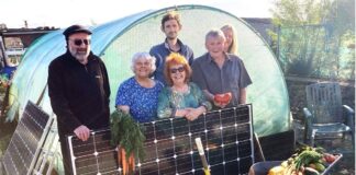 Chilton Community Garden celebrates green energy funding support