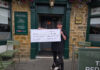 Red lion raises funds to help solve kids’ cancer