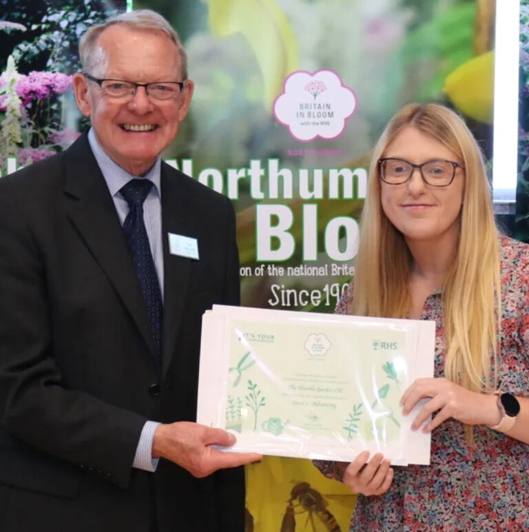 Award for the Humble Garden CIC Award for the Humble Garden CIC