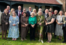 Chilton Mayor celebrates ‘at home’ event