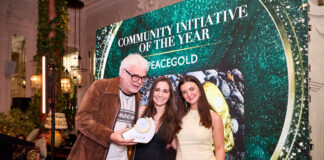 PeaceGold named Community Initiative of the Year