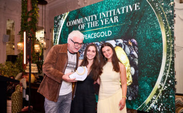PeaceGold named Community Initiative of the Year