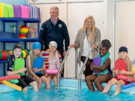 Stroke of joy following pool refurbishment