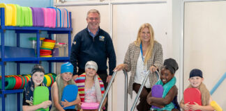 Stroke of joy following pool refurbishment