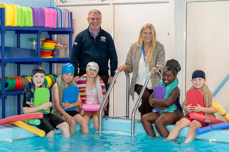Stroke of joy following pool refurbishment
