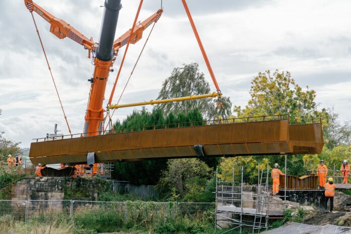 Gaunless Bridge installation