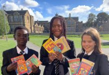 Students attend special event with Dame Jacqueline Wilson