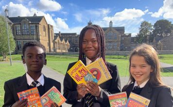 Students attend special event with Dame Jacqueline Wilson