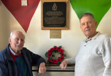 The Stirling Plaque in the Jubilee Centre had a visitor