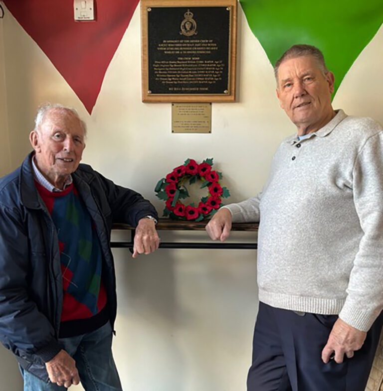 The Stirling Plaque in the Jubilee Centre had a visitor
