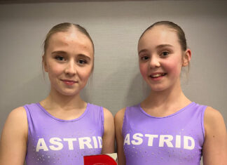 King James gymnasts celebrate “Young People’s Awards” success