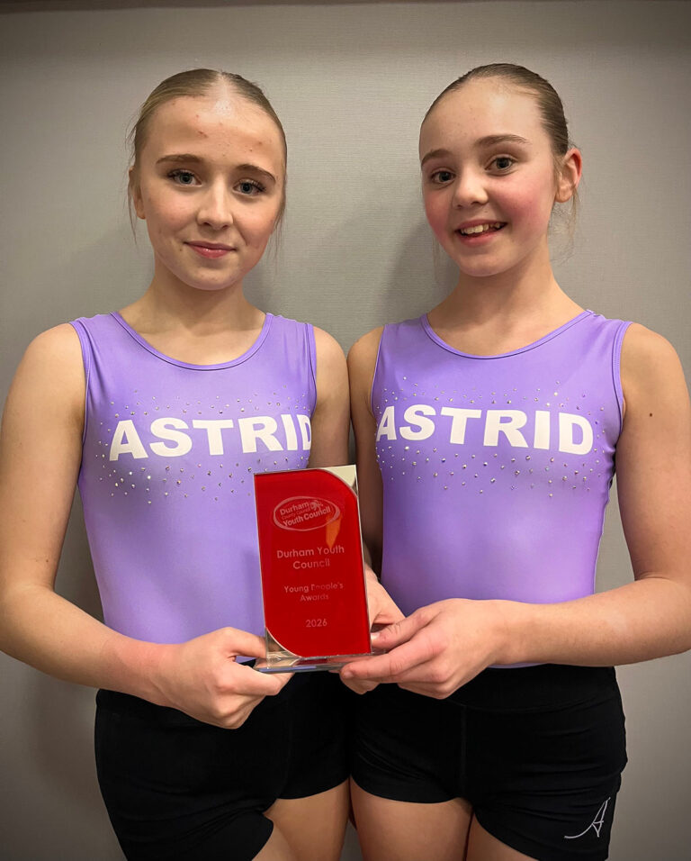 King James gymnasts celebrate “Young People’s Awards” success